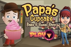 Papa's Cupcake - Bake & Sweet Shop 🕹️ Play Now on GamePix