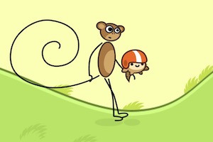 monkey kick