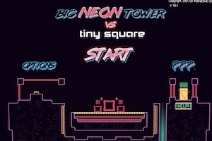 Big Neon Tower vs Tiny Square - Free Play & No Download