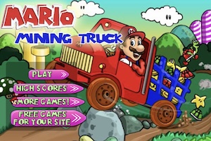 Mario Mining Truck Mario Mining Truck