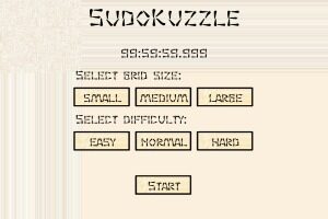 Sudokuzzle