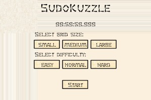Sudokuzzle