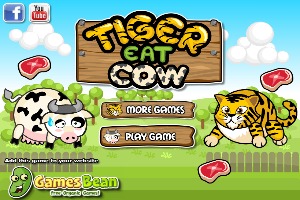 Tiger-Eat-Cow