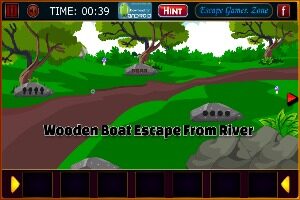 Wooden-Boat-Escape-From-River