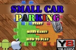 a small car parking