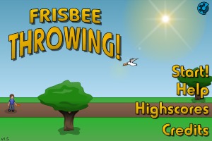 Frisbee-Throwing