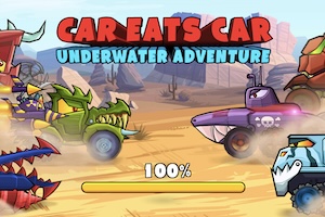 car eats car underwater