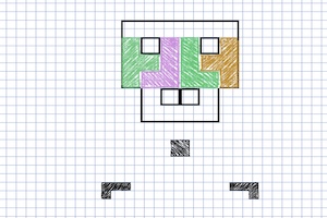 Paper Block game