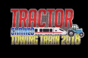Tractor-Chained-Towing-Train