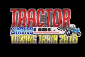 Tractor-Chained-Towing-Train