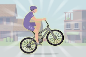 Wheelie-Biker