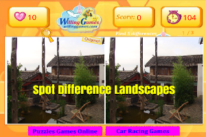 Spot-Difference-Landscapes