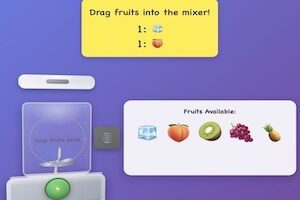 Fruit Mixer Counting Game